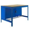 Werkbank Buffalo Mit Schrank | HxBxT 84x90x61cm | Traglast 600kg | Blau -Proregal 0480114a 9fda 4475 a1b2 7de8c857d1d9