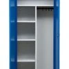 PROREGAL Garderobenspind Seal | HxBxT 180x80x38 Cm | Grau-Blau -Proregal 0cf8e5d2 36c1 4526 b973 3b98572e8e03