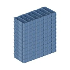 PROREGAL Fachbodenregal Mit 88x Regalkästen 400 SN | 11 Fachböden | HxBxT 197x112x50cm | Fachlast 180kg | Verzinkt -Proregal 1cd3cee3 6ab5 4c8e 8c84 f161fff9fa0f