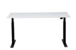 PROREGAL Elektrisch Höhenverstellbarer Schreibtisch Zebra | HxBxT 70-116x160x80 Cm | Weiß-Buche -Proregal 1f09ce13 7af6 44c9 8a68 5818649b527a 1