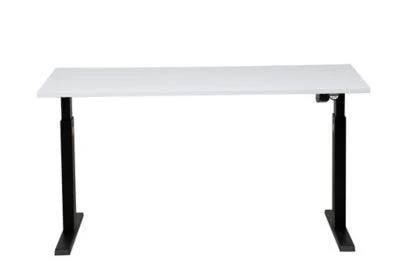 PROREGAL Elektrisch Höhenverstellbarer Schreibtisch Zebra | HxBxT 70-116x160x80 Cm | Schwarz-Buche 6 PROREGAL Elektrisch Höhenverstellbarer Schreibtisch Zebra | HxBxT 70-116x160x80 Cm | Schwarz-Buche – Bild 4