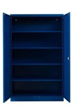 PROREGAL Stahlschrank Bee | HxBxT 195x120x42 Cm | Blau -Proregal 2c27be53 979e 43b1 ae1e 80950fd976bf