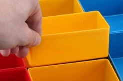 PROREGAL Kleinteilekoffer EuroPlus Pro | 34L-14 Einsätze |HxBxT 6,5x33,5x25cm | Blau -Proregal 2e7ed31e 00dc 4bdd 901a e27d67849f62