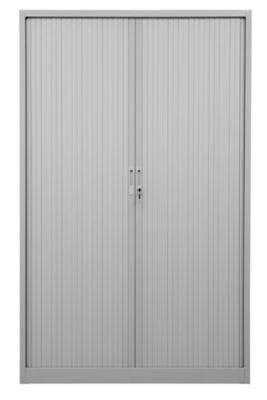 PROREGAL Rollladenschrank Weasel | 2 Ordernhöhen | HxBxT 75x120x46 Cm | Grau 6 PROREGAL Rollladenschrank Weasel | 2 Ordernhöhen | HxBxT 75x120x46 Cm | Grau – Bild 4