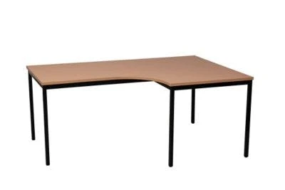 PROREGAL Bürotisch Wolf | Freiform | Winkel Rechts | HxBxT 75x180x80 Cm | Schwarz-Buche 8 PROREGAL Bürotisch Wolf | Freiform | Winkel Rechts | HxBxT 75x180x80 Cm | Schwarz-Buche – Bild 6