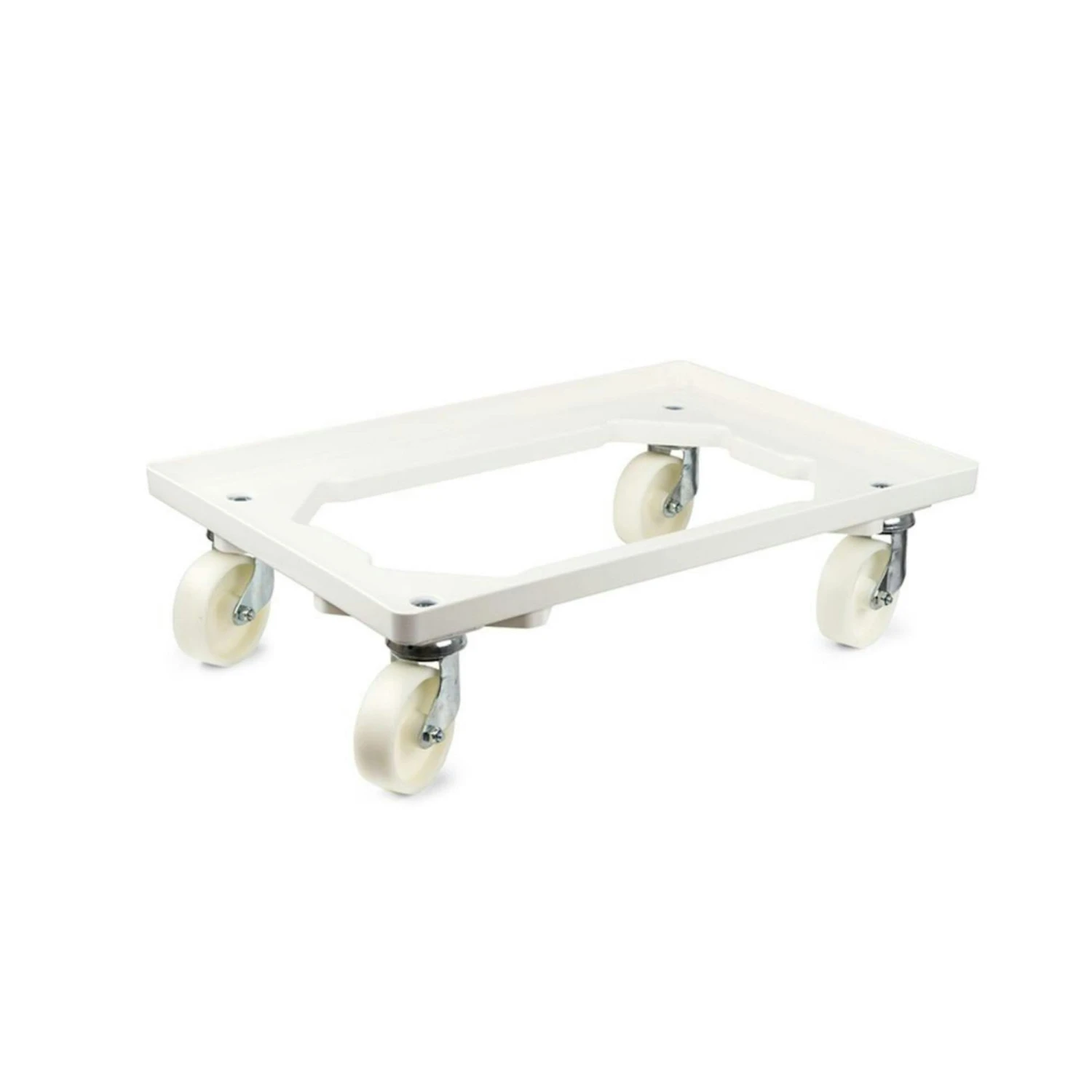 PROREGAL Transportroller Für Euroboxen 60x40cm Mit Kunststoffräder Blau | Offenes Deck | 2 Lenkrollen & 2 Bockrollen | Traglast 300kg 6 PROREGAL Transportroller Für Euroboxen 60x40cm Mit Kunststoffräder Blau | Offenes Deck | 2 Lenkrollen & 2 Bockrollen | Traglast 300kg – Bild 4