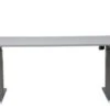 PROREGAL Elektrisch Höhenverstellbarer Schreibtisch Zebra | HxBxT 70-116x180x80 Cm | Silber-Grau -Proregal 358dd199 49d4 4ef4 a2e6 20f6203d4868 3