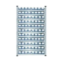 PROREGAL Seitenteil Set 500 | Inkl. Abdeckung + Wandbefestigung | Höhe 197,2cm -Proregal 3597964f c49f 4e04 8c54 d16440b4f6bd