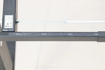 PROREGAL Elektrisch Höhenverstellbarer Schreibtisch Zebra | HxBxT 70-116x160x80 Cm | Schwarz-Buche 8 PROREGAL Elektrisch Höhenverstellbarer Schreibtisch Zebra | HxBxT 70-116x160x80 Cm | Schwarz-Buche – Bild 6