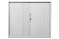 PROREGAL Rollladenschrank Weasel | 2 Ordernhöhen | HxBxT 75x80x46 Cm | Grau -Proregal 37ea9266 f9fa 4cbb a608 733becc6e999 3