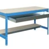 Werkbank Buffalo Mit Schubfach | HxBxT 84x120x76cm | Traglast 600kg | Blau 1 Werkbank Buffalo Mit Schubfach | HxBxT 84x120x76cm | Traglast 600kg | Blau -Proregal 42e6ba04 4b9e 4b3b 841a 2d6009e03576 2