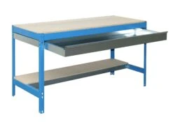 Werkbank Buffalo Mit Schrank | HxBxT 84x120x76cm | Traglast 600kg | Blau -Proregal 42e6ba04 4b9e 4b3b 841a 2d6009e03576