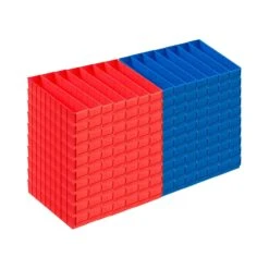 PROREGAL Fachbodenregal Mit 140 Blauen Und Roten Industrieboxen 500S | 15 Fachböden | HxBxT 197x112x50cm | Verzinkt 14 PROREGAL Fachbodenregal Mit 140 Blauen Und Roten Industrieboxen 500S | 15 Fachböden | HxBxT 197x112x50cm | Verzinkt -Proregal 45c990b4 fb49 455a b667 1058b1c5a171