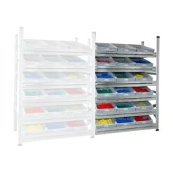 PROREGAL NextGen Schrägboden-Anbauregal Für Euroboxen (ohne Boxen) | 6 Fachböden | HxBxT 197x142x60cm | Fachlast 180kg | Verzinkt 14 PROREGAL NextGen Schrägboden-Anbauregal Für Euroboxen (ohne Boxen) | 6 Fachböden | HxBxT 197x142x60cm | Fachlast 180kg | Verzinkt -Proregal 4f085390 e8a6 461f 8d8e 6d9e138f578e