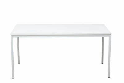 PROREGAL Bürotisch Wolf | Rechteckig | HxBxT 75x200x80 Cm | Weiß 4 PROREGAL Bürotisch Wolf | Rechteckig | HxBxT 75x200x80 Cm | Weiß – Bild 2