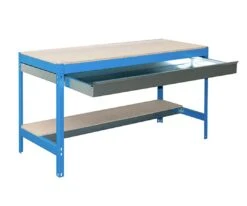 Werkbank Buffalo | HxBxT 84x150x76cm | Traglast 600kg | Blau -Proregal 544277e4 d29b 4b50 a929 338cd2fbd35b 1