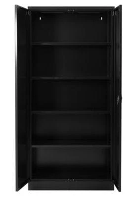 PROREGAL Stahlschrank Bee | HxBxT 195x92x60 Cm | Schwarz 9 PROREGAL Stahlschrank Bee | HxBxT 195x92x60 Cm | Schwarz – Bild 7