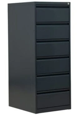 PROREGAL Karteischrank Mare| 6 Schubladen | HxBxT 132x53x62 Cm | Anthrazit -Proregal 5a3a4910 82a7 48aa 99d2 a006d7340c1d