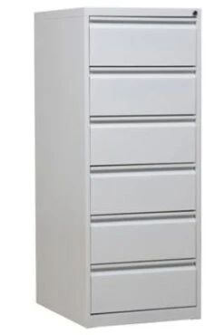 PROREGAL Karteischrank Mare| 6 Schubladen | HxBxT 132x53x62 Cm | Weiß -Proregal 5cb2ab64 2280 4fcf 8023 6a7840e55bcc