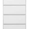 PROREGAL Hängeregistraturschrank Mare| HxBxT 132x76x62 Cm | Weiß -Proregal 681f020e 4624 40e7 a7d2 27005b3dc1fc 2
