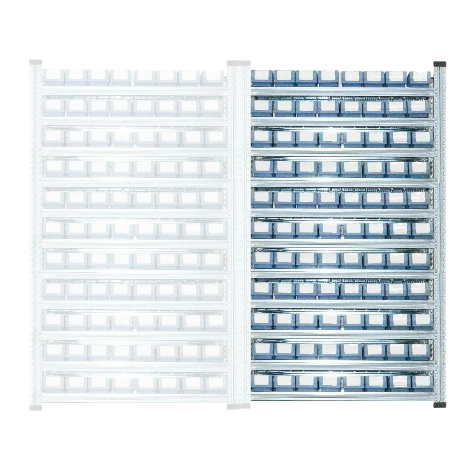 PROREGAL Anbauregal Zum Fachbodenregal Für Regalkästen (ohne Boxen) | 11 Fachböden | HxBxT 197x112x50cm | Fachlast 235kg | Verzinkt 8 PROREGAL Anbauregal Zum Fachbodenregal Für Regalkästen (ohne Boxen) | 11 Fachböden | HxBxT 197x112x50cm | Fachlast 235kg | Verzinkt – Bild 6