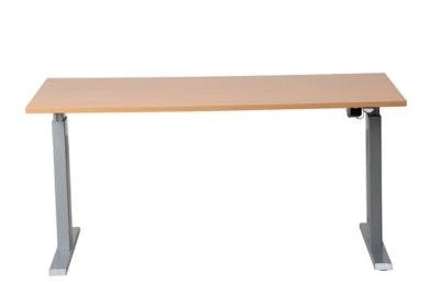 PROREGAL Elektrisch Höhenverstellbarer Schreibtisch Zebra | HxBxT 70-116x180x80 Cm | Silber-Weiß 5 PROREGAL Elektrisch Höhenverstellbarer Schreibtisch Zebra | HxBxT 70-116x180x80 Cm | Silber-Weiß – Bild 3