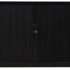 PROREGAL Rollladenschrank Weasel | 2 Ordernhöhen | HxBxT 105x120x46 Cm | Schwarz -Proregal 7279b6be c5fe 44e0 aec5 7900b21195ad 2