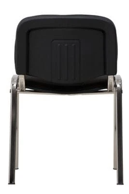 PROREGAL Stapelstuhl Bat| HxBxT 75x47x42 Cm | Chrom-Schwarz 8 PROREGAL Stapelstuhl Bat| HxBxT 75x47x42 Cm | Chrom-Schwarz – Bild 7