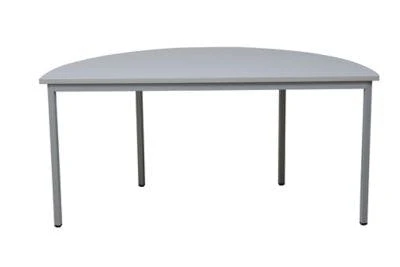 PROREGAL Bürotisch Wolf | Trapez | HxBxT 75x140x70 Cm | Grau 5 PROREGAL Bürotisch Wolf | Trapez | HxBxT 75x140x70 Cm | Grau – Bild 3