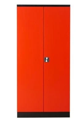 PROREGAL Stahlschrank Bee | HxBxT 195x92x60 Cm | Weiß-Schwarz 6 PROREGAL Stahlschrank Bee | HxBxT 195x92x60 Cm | Weiß-Schwarz – Bild 4