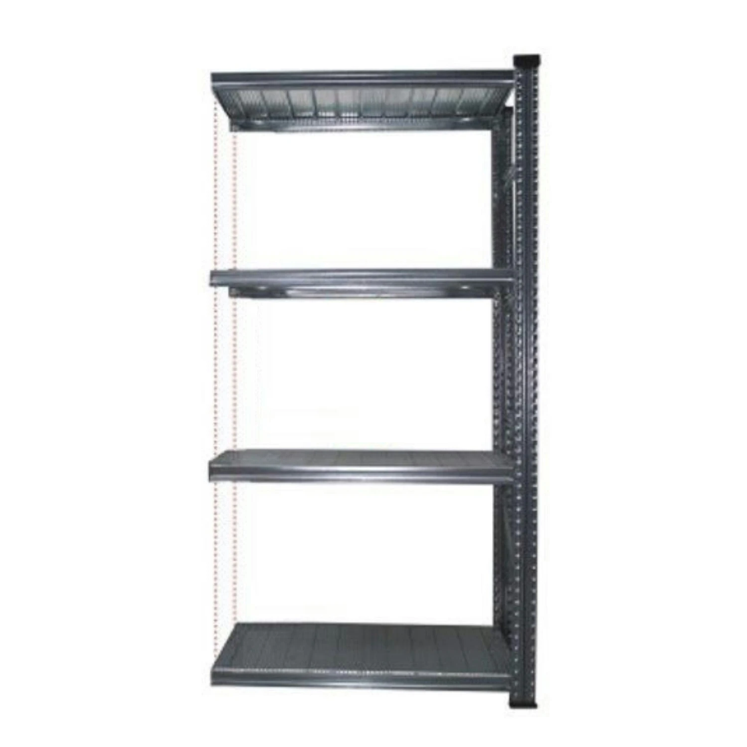 PROREGAL Anbauregal Zum Fachbodenregal Für Industrieboxen (ohne Boxen) | 5 Fachböden | HxBxT 197x112x40cm | Fachlast 235kg | Verzinkt 6 PROREGAL Anbauregal Zum Fachbodenregal Für Industrieboxen (ohne Boxen) | 5 Fachböden | HxBxT 197x112x40cm | Fachlast 235kg | Verzinkt – Bild 4