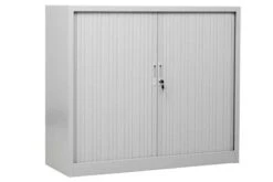 PROREGAL Rollladenschrank Weasel | 2 Ordernhöhen | HxBxT 105x120x46 Cm | Grau -Proregal 7ebfb3e2 8b21 427d 889f bd967c12c335 1