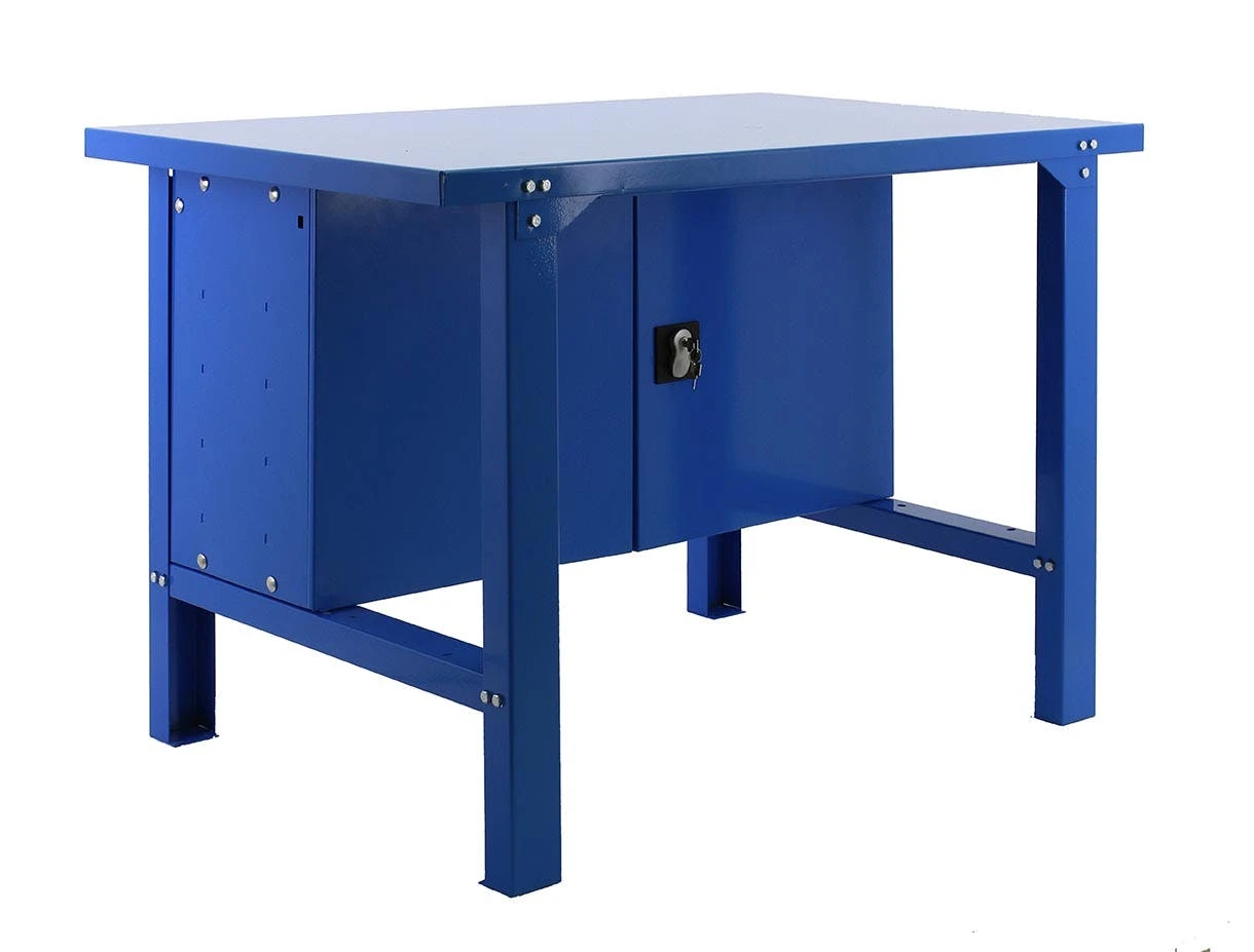 Werkbank Buffalo Metal | HxBxT 83x150x73cm | Traglast 600kg | Blau 5 Werkbank Buffalo Metal | HxBxT 83x150x73cm | Traglast 600kg | Blau – Bild 3
