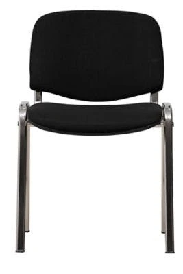 PROREGAL Stapelstuhl Bat| HxBxT 75x47x42 Cm | Chrom-Schwarz 2 PROREGAL Stapelstuhl Bat| HxBxT 75x47x42 Cm | Chrom-Schwarz