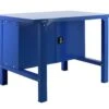 Werkbank Buffalo Metal Mit Schrank | HxBxT 83x120x73cm | Traglast 600kg | Blau 2 Werkbank Buffalo Metal Mit Schrank | HxBxT 83x120x73cm | Traglast 600kg | Blau -Proregal 84fef280 cb73 49f9 9aae aef5dcdbfb18