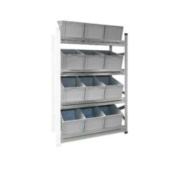 PROREGAL NextGen Schrägboden-Anbauregal Für Euroboxen (ohne Boxen) | 6 Fachböden | HxBxT 197x142x60cm | Fachlast 180kg | Verzinkt 11 PROREGAL NextGen Schrägboden-Anbauregal Für Euroboxen (ohne Boxen) | 6 Fachböden | HxBxT 197x142x60cm | Fachlast 180kg | Verzinkt -Proregal 8f6203d6 e5e1 40cc a8a1 0dbf16ea2b58