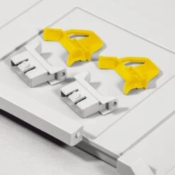 PROREGAL 10x Scharnierdeckel Verschluss-Pack Für Eurobox NextGen | 2 Gelbe Schiebeschnappverschlüsse & 2 Scharnierbeschläge 14 PROREGAL 10x Scharnierdeckel Verschluss-Pack Für Eurobox NextGen | 2 Gelbe Schiebeschnappverschlüsse & 2 Scharnierbeschläge -Proregal 932686c7 0925 479c 8af9 c8f614b28cf8