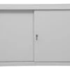 PROREGAL Schiebetürenschrank Ant | 2 Ordernhöhen | HxBxT 75x120x45 Cm | Grau -Proregal 954de358 a845 4c2c bdae cca8315718a4 3