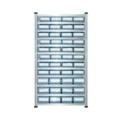 PROREGAL Fachbodenregal Mit 45x Regalkästen 600 BN | 9 Fachböden | HxBxT 197x142x60cm | Fachlast 180kg | Verzinkt 13 PROREGAL Fachbodenregal Mit 45x Regalkästen 600 BN | 9 Fachböden | HxBxT 197x142x60cm | Fachlast 180kg | Verzinkt -Proregal 996f63bf a7d4 4b19 93fc 4582c714d84c