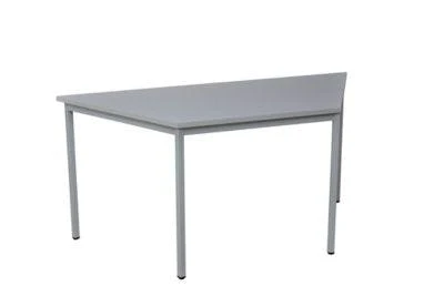PROREGAL Bürotisch Wolf | Trapez | HxBxT 75x140x70 Cm | Grau 8 PROREGAL Bürotisch Wolf | Trapez | HxBxT 75x140x70 Cm | Grau – Bild 6