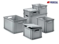 PROREGAL 10x Scharnierdeckel Für Eurobehälter | HxBxT 2,7x40x60cm 15 PROREGAL 10x Scharnierdeckel Für Eurobehälter | HxBxT 2,7x40x60cm -Proregal 9b99c366 874a 4306 a2b7 cc88c86b0255