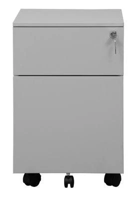 PROREGAL Rollcontainer Lynx | 1 Schublade & 1 Hängeschub| HxBxT 61x40x60 Cm | Schwarz 4 PROREGAL Rollcontainer Lynx | 1 Schublade & 1 Hängeschub| HxBxT 61x40x60 Cm | Schwarz – Bild 2