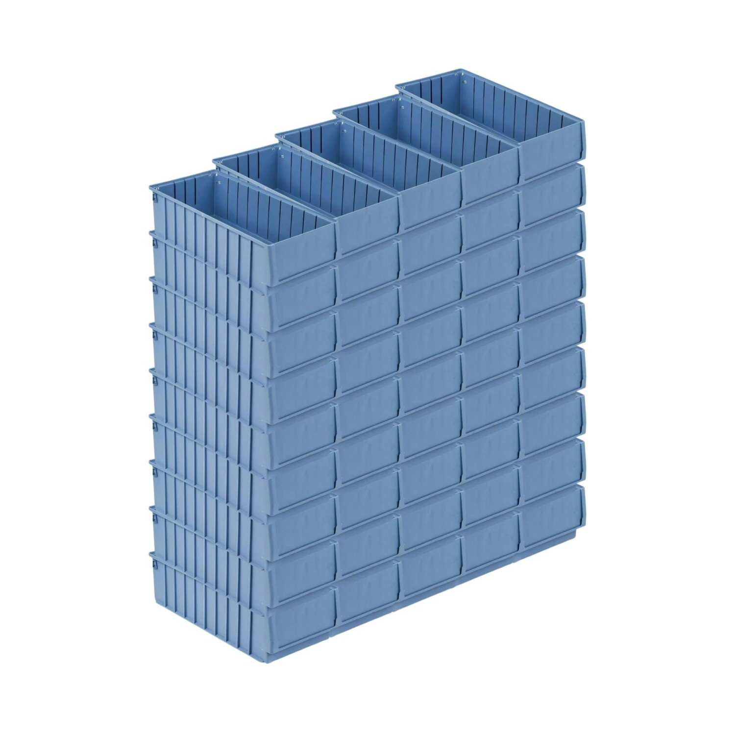 PROREGAL Fachbodenregal Mit 45x Regalkästen 500 BH | 9 Fachböden | HxBxT 197x142x60cm | Fachlast 180kg | Verzinkt 8 PROREGAL Fachbodenregal Mit 45x Regalkästen 500 BH | 9 Fachböden | HxBxT 197x142x60cm | Fachlast 180kg | Verzinkt – Bild 6