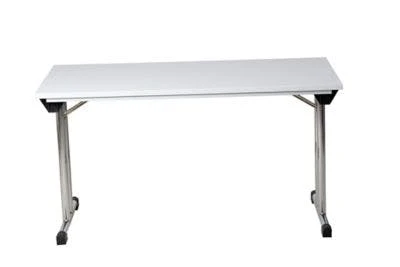 PROREGAL Klapptisch Lizard | T-Fuß-Gestell-Rund | HxBxT 75x140x70 Cm | Chrom-Grau 3 PROREGAL Klapptisch Lizard | T-Fuß-Gestell-Rund | HxBxT 75x140x70 Cm | Chrom-Grau