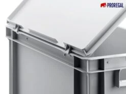 PROREGAL 10x Auflagedeckel Für Eurobehälter | HxBxT 40x60cm | Eurobox, Transportbox, Transportbehälter, Stapelbehälter -Proregal b3212c09 5967 4a48 911b 51f376834a61