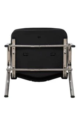 PROREGAL Stapelstuhl Bat| HxBxT 75x47x42 Cm | Chrom-Schwarz 7 PROREGAL Stapelstuhl Bat| HxBxT 75x47x42 Cm | Chrom-Schwarz – Bild 6