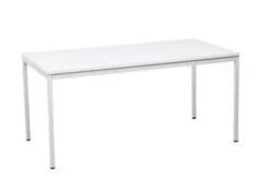 PROREGAL Bürotisch Wolf | Rechteckig | HxBxT 75x140x70 Cm | Weiß -Proregal b67724e9 8d5b 4d2b 8fa0 d677e93c29fd 1