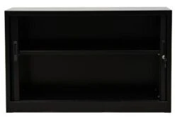 PROREGAL Rollladenschrank Weasel | 2 Ordernhöhen | HxBxT 75x120x46 Cm | Schwarz 15 PROREGAL Rollladenschrank Weasel | 2 Ordernhöhen | HxBxT 75x120x46 Cm | Schwarz -Proregal b7296308 56d2 4f5e 880d 4c8b7b06fd87