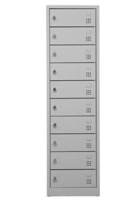 PROREGAL Industrie-PC-Schrank Bear | HxBxT 170x68x60 Cm | Weiß 6 PROREGAL Industrie-PC-Schrank Bear | HxBxT 170x68x60 Cm | Weiß – Bild 4