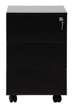 PROREGAL Rollcontainer Panther | 3 Schubladen| HxBxT 61x40x60 Cm | Weiß -Proregal c1b01fac 83f2 4160 a515 b5c116a8b9c0 2